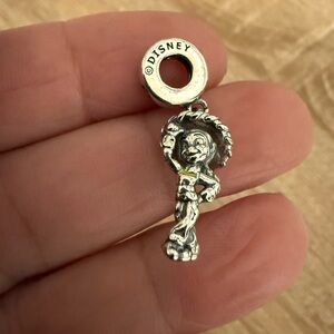 Disney Silver Character Necklace Charm